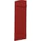 Ekena Millwork Americraft 5-Board (2 Batten) Wood Joined Board-n-Batten Shutters w/Ellipt Top, ARW101BE518X77BRH, PR ARW101BE518X77BRH - alternate 8